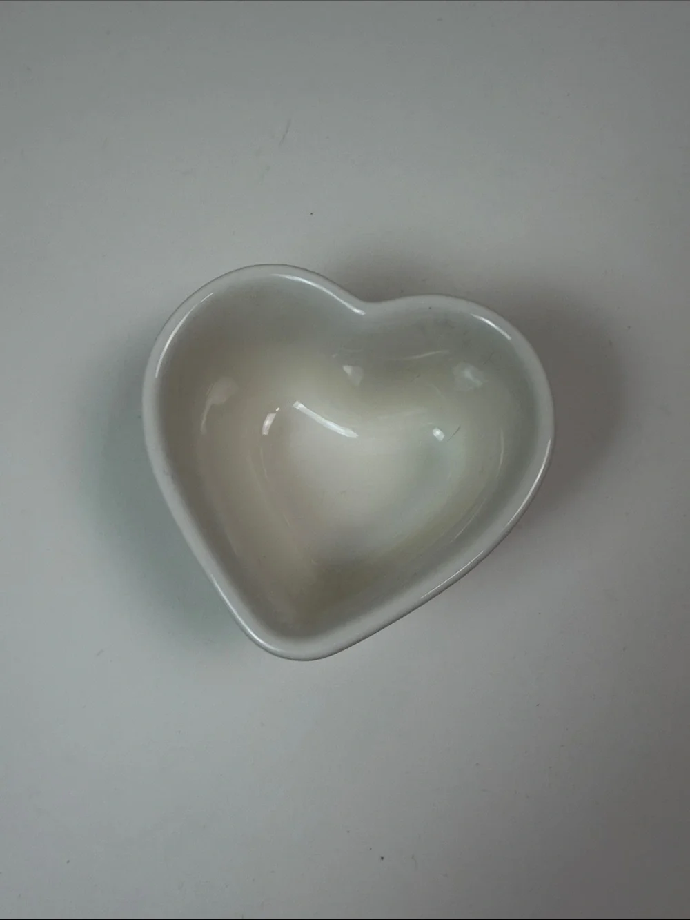 Pfaltzgraff Vintage Ceramic Heart Dish Grapevine Pattern Trinket Bowl Cottage